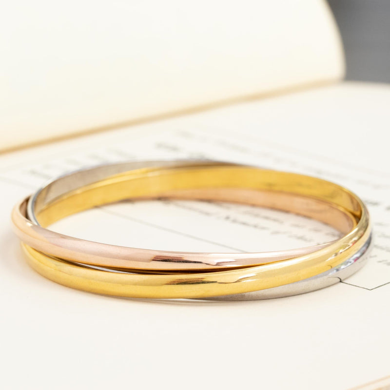 Trinity Gold Bracelet, by Cartier