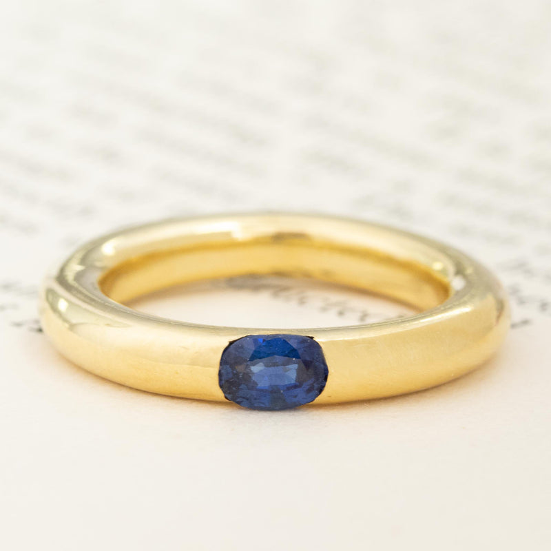 .40ct Sapphire Gold Stacker Band