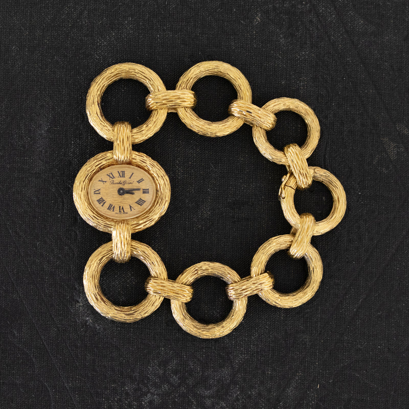 Vintage Chain Link Watch, by Bueche Girod
