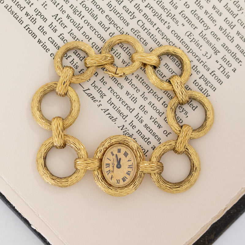 Vintage Chain Link Watch, by Bueche Girod