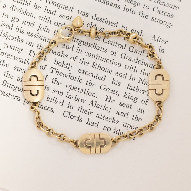 Vintage "Parentesi" Gold Bracelet, by Bvlgari