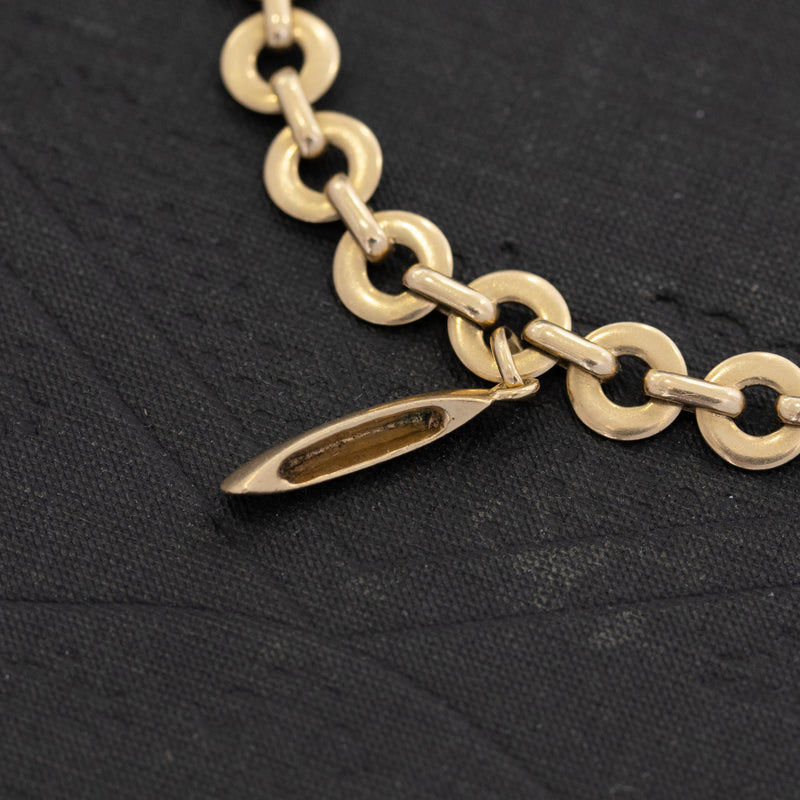 Vintage 18kt Gold Charm Bracelet, French